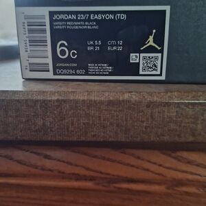 Jordan Easyon TD in Red, White, and Black